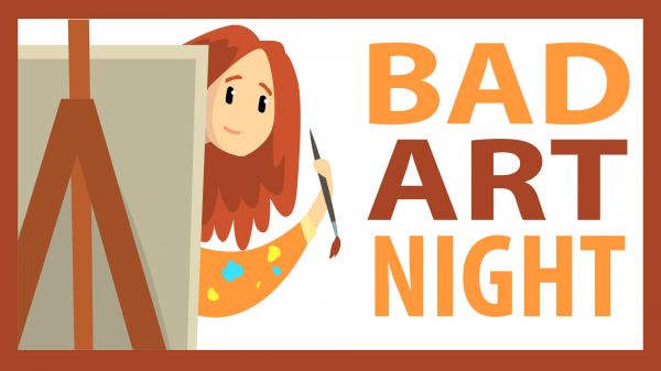 Image for event: Bad Art Night: Petite Painted Pots